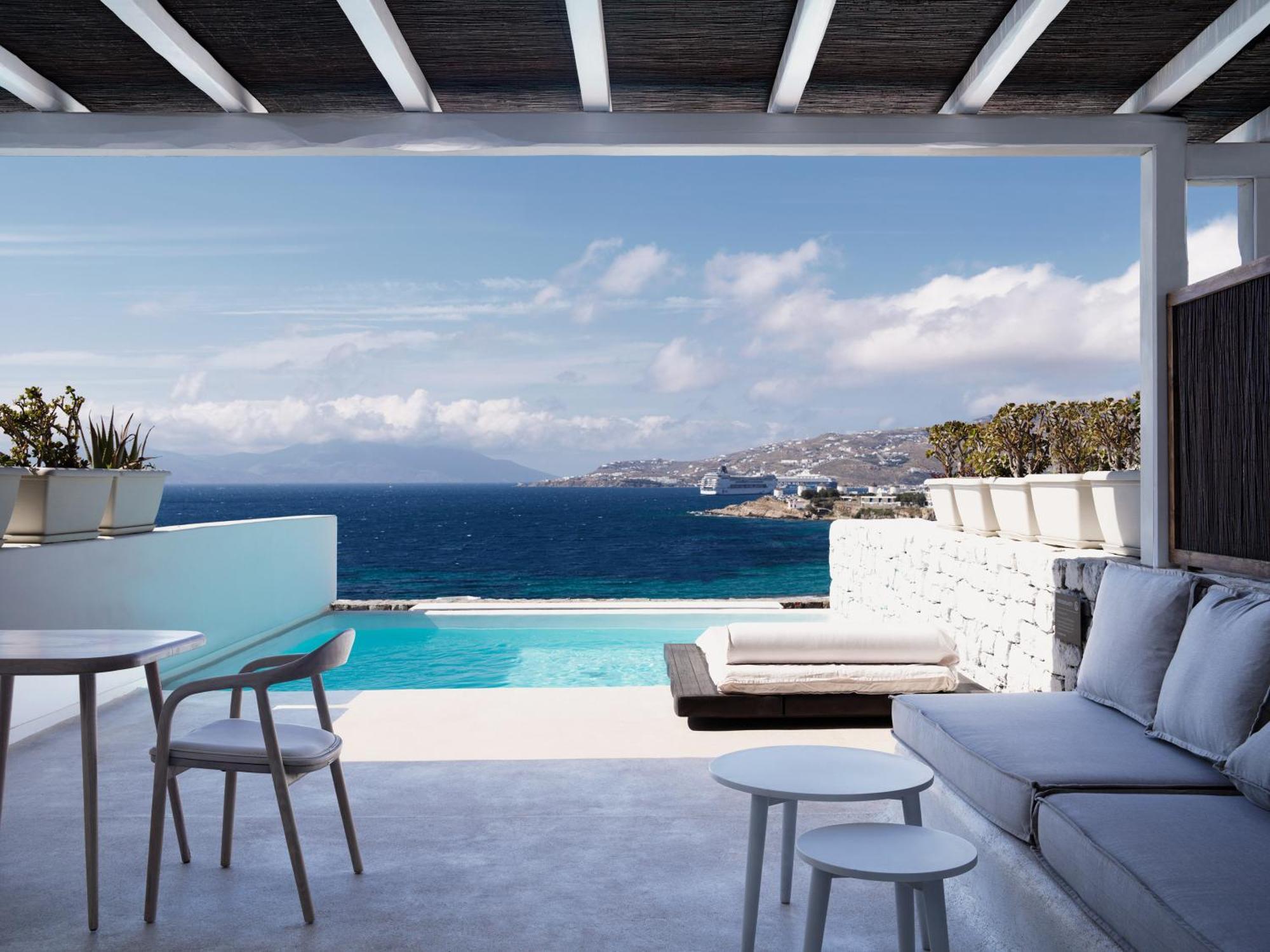 Mykonos Earth Suites (Adults Only) Mykonos Town Esterno foto