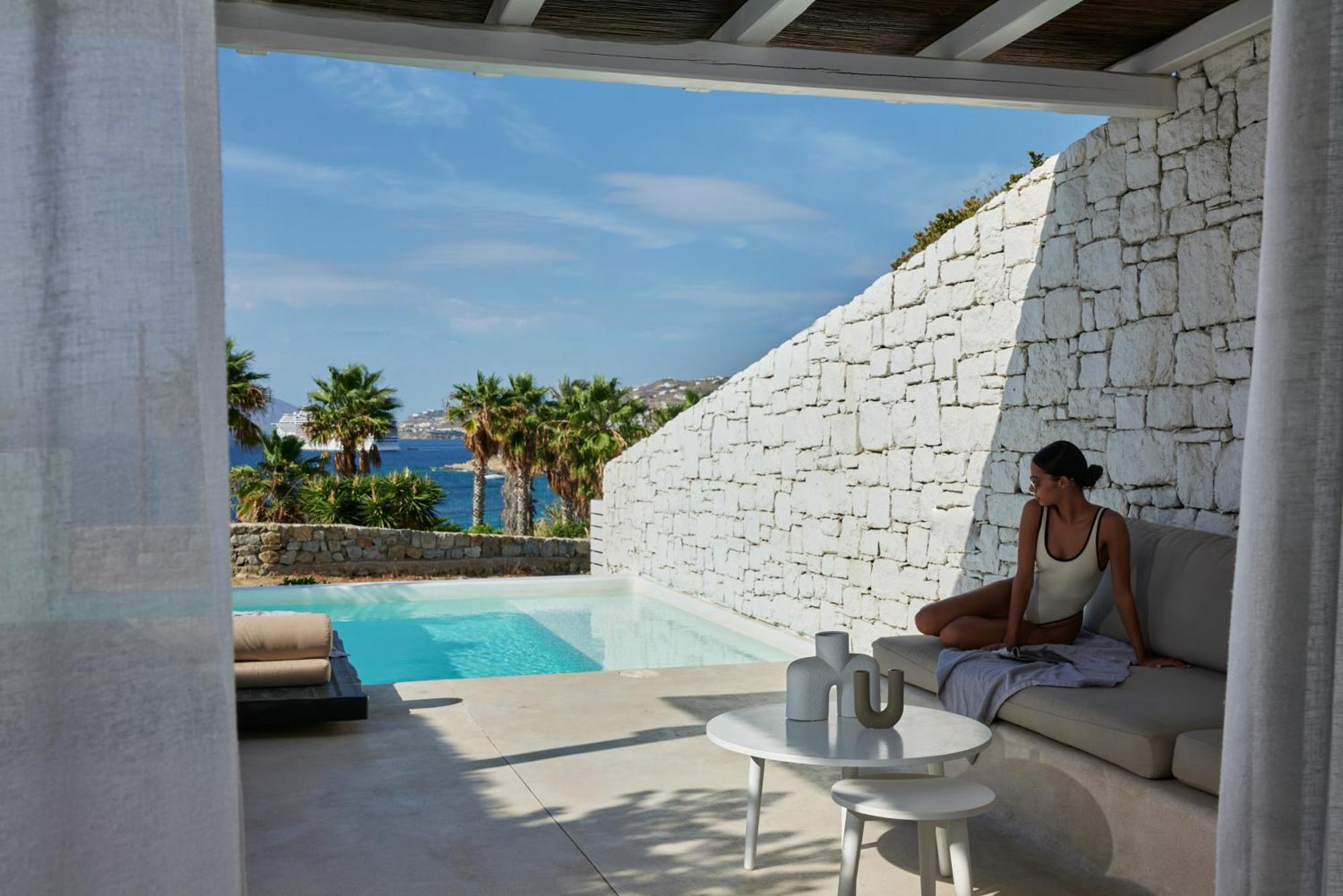 Mykonos Earth Suites (Adults Only) Mykonos Town Esterno foto